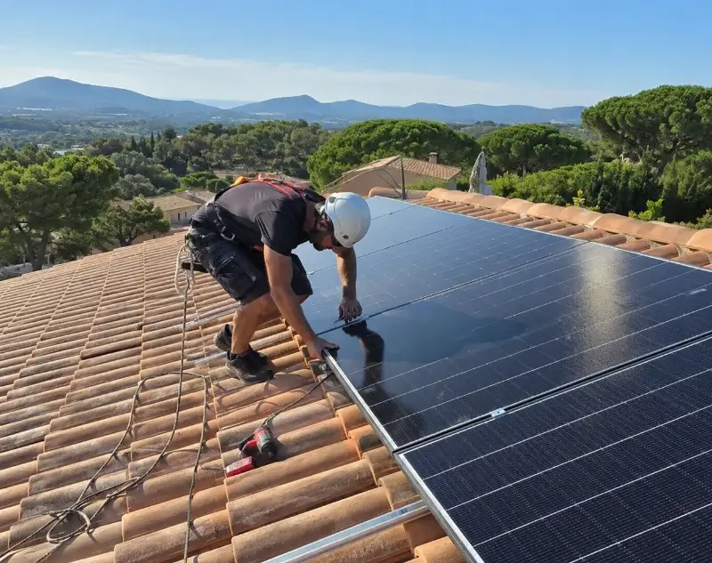 Installateur panneaux solaires Claix — pose photovoltaïque sur toiture